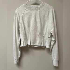 Amuse Society Heather Gray Sweatshirt